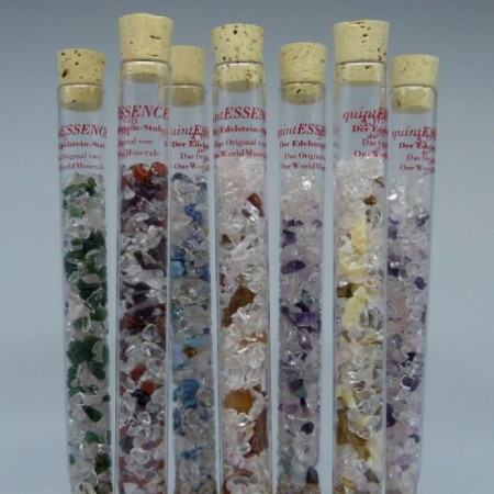 quintESSENCE Edelsteinwasser-Stab CHAKRA Set + Ständer quintESSENCE Edelsteinwasser-Stab CHAKRA Set + Ständer
