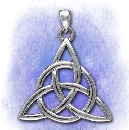 Anhänger Charmed Zeichen groß aus 925-Silber