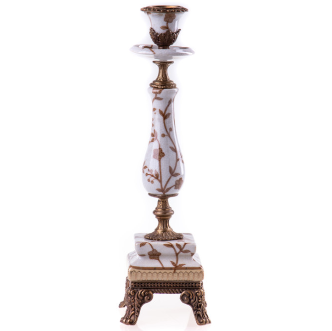 Kerzenständer mit Ranke 29x8x8cm Kerzenständer mit Ranke 29x8x8cm - Kerzenständer mit Ranke 29x8x8cm