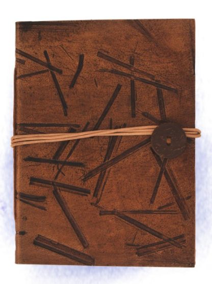 Leder-Blankobuch Notizbuch Bamboo2