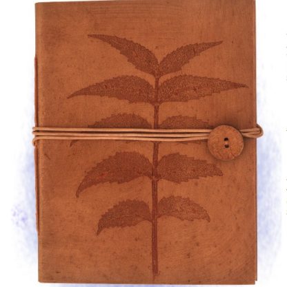 Leder-Blankobuch Notizbuch Blätter