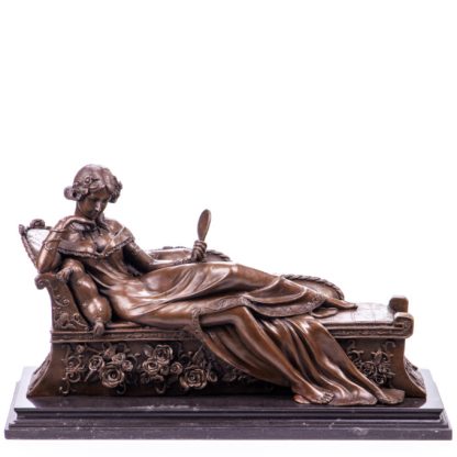 Bronze Figur Adel - "Pauline Bonaparte als Venus Victrix" nach Canova