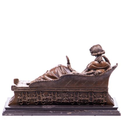 Bronze Figur Adel - "Pauline Bonaparte als Venus Victrix" nach Canova – Bild 3
