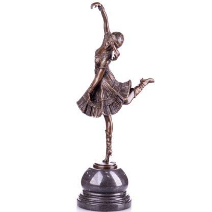 Bronze Figur Art Deco Kosakische Tänzerin nach D.H.Chiparus 53cm3 416x415 - Bronze Figur "Art Deco Kosakische Tänzerin" nach D.H.Chiparus 53cm