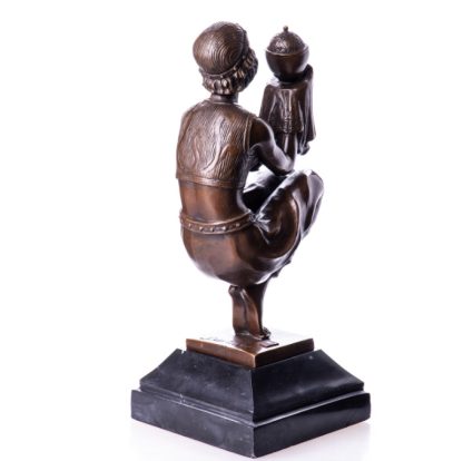 Bronze Figur Art Deco "Oblivion" nach Duvernet 30cm – Bild 3