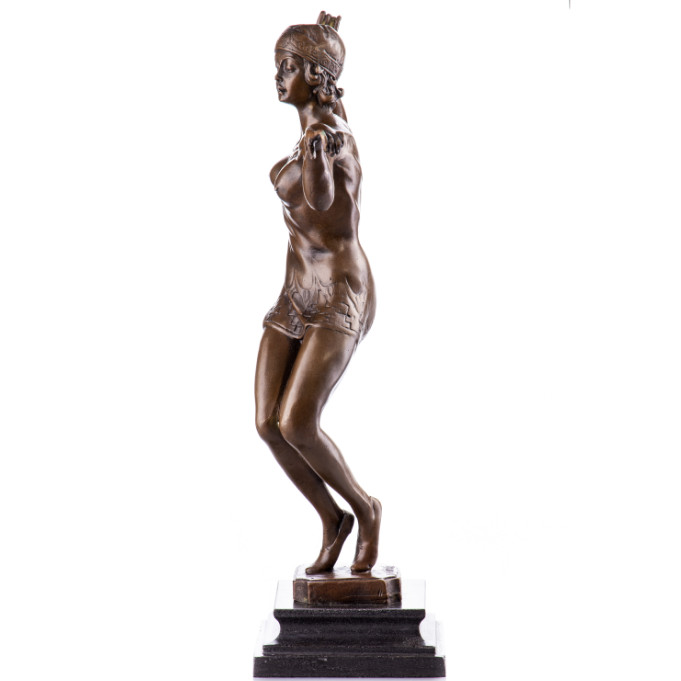 Bronze Figur Art Deco Tänzerin 40x24cm2 Bronze Figur Art Deco Tänzerin 40x24cm2