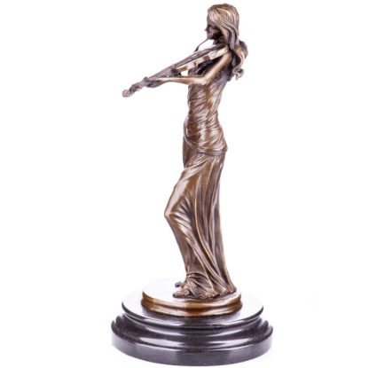 Bronze Figur Geigerin 34cm3 416x415 - Bronze Figur "Geigerin" 34cm