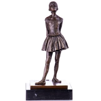 Bronze Figur Kleine Vierzehnjährige Tänzerin nach Degas 40cm 324x324 - Bronze Figur "Kleine Vierzehnjährige Tänzerin" nach Degas 40cm