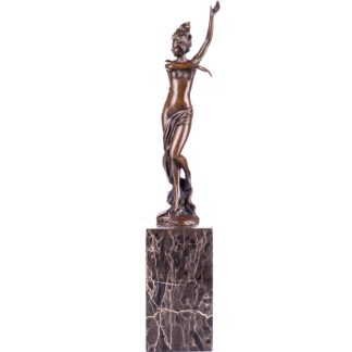 Bronze Figur Lady . linker Arm hochgestreckt 36cm 324x324 - Bronze Figur "Mann - männlicher Akt" nach Rodin 48cm