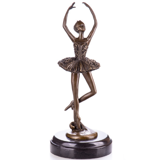 Bronze Figur "Tänzerin Ballerina" 29cm Bronze Figur Tänzerin Ballerina 29cm - Bronze Figur "Tänzerin Ballerina" 29cm
