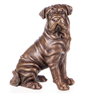 Bronze Figur Tier Hund sitzend 15cm 324x324 - Bronze Figur Tier "Hund sitzend" 15cm