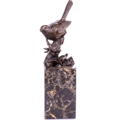 Bronze Figur Tier Vogel 29cm
