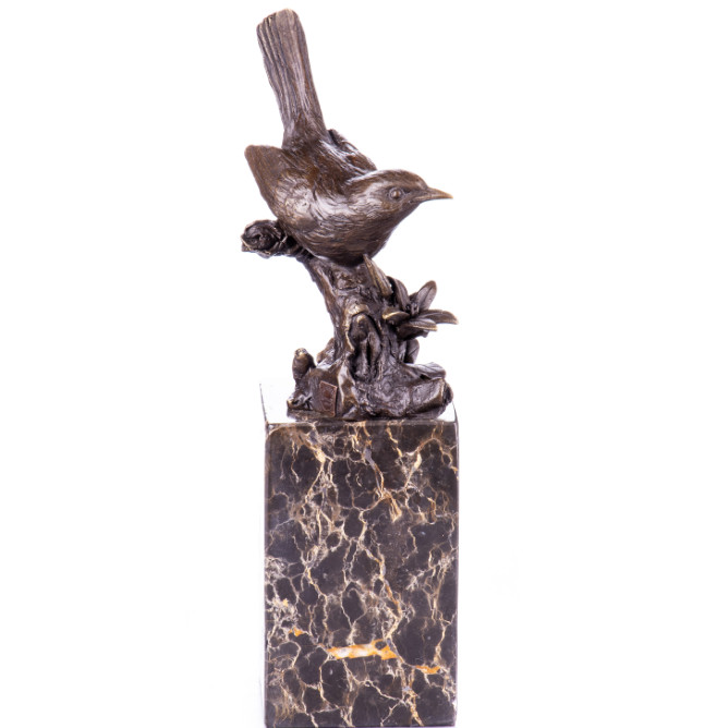 Bronze Figur Tier Vogel 29cm2 Bronze Figur Tier Vogel 29cm2