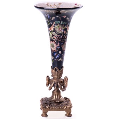 Kerzenständer Vase Ornamente bunt 28x12x12cm