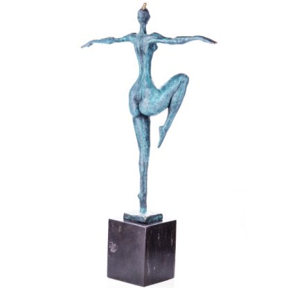 Moderne Bronze Figur Tänzerin 57cm3 416x415 - Moderne Bronze Figur "Tänzerin" 57cm