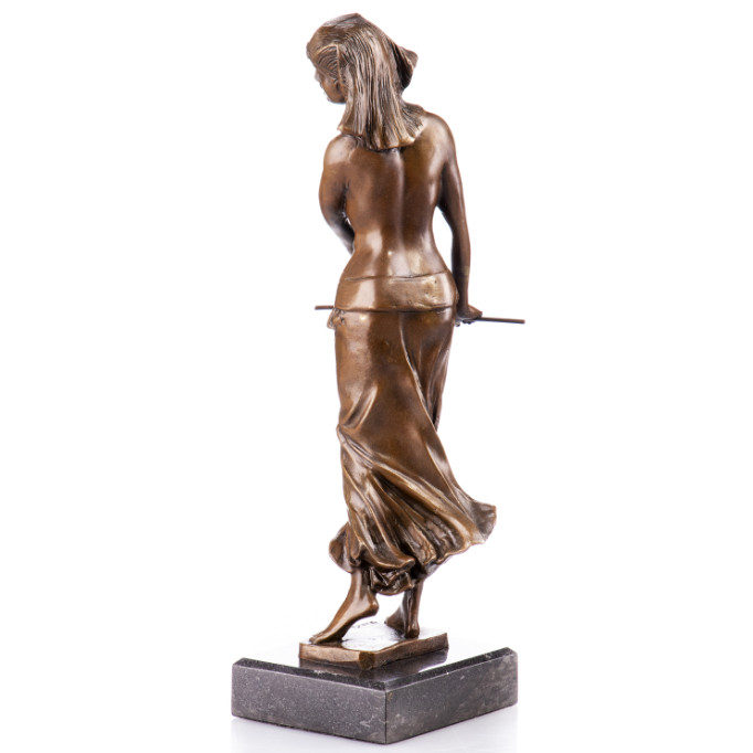 Bronze Figur Art Deco - Cleopatra 34cm2 Bronze Figur Art Deco - Cleopatra 34cm2