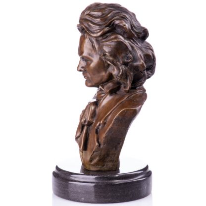 Bronze Figur Beethoven Büste 30cm2