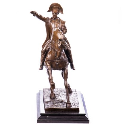 Bronze Figur Kaiser - "Napoleon auf Pferd" 62cm – Bild 3