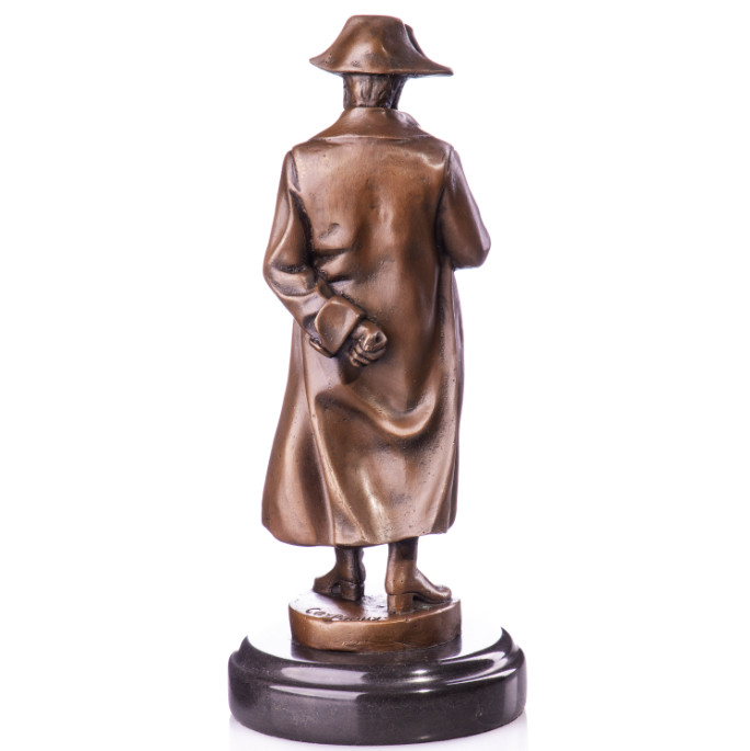 Bronze Figur Kaiser - Napoleon stehend 28cm3 Bronze Figur Kaiser - "Napoleon stehend" 28cm – Bild 3