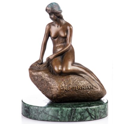Bronze Figur Kleine Meerjungfrau 17cm 416x416 - Bronze Figur - "Kleine Meerjungfrau" 17cm