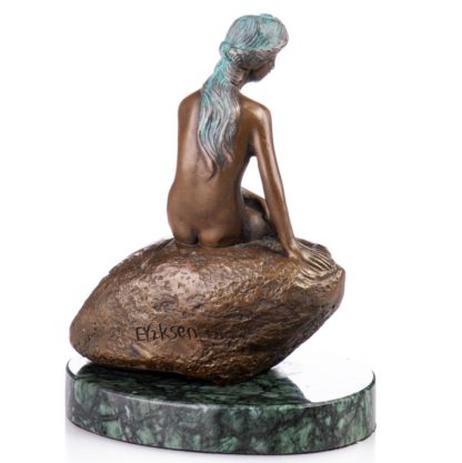 Bronze Figur - Kleine Meerjungfrau 17cm2