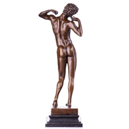 Bronze Figur - Männlicher Akt-Adonis 45cm2