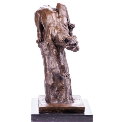Bronze Figur Tier Panther 60x60x32cm2