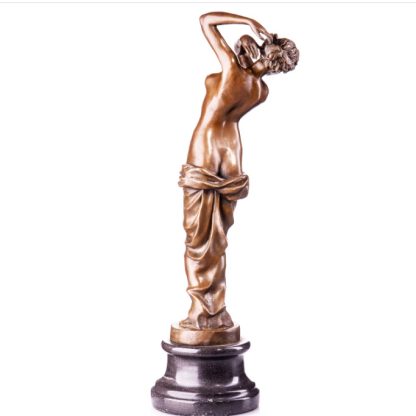 Erotische Bronze Figur - "Weiblicher Akt" 49cm – Bild 3