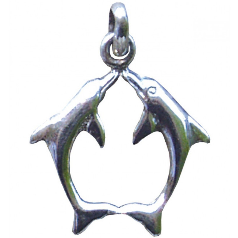 Anhänger Partner Delphine aus 925-Silber