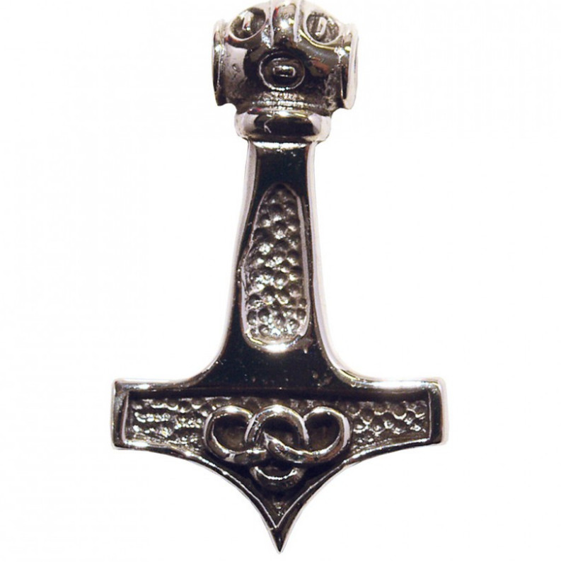 Anhänger Thors Hammer aus 925 Silber zum Artikel