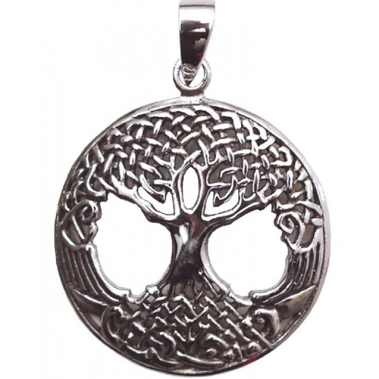 Anhänger Keltischer Lebensbaum (2) aus 925-Silber Anhänger Keltischer Lebensbaum (2) aus 925-Silber