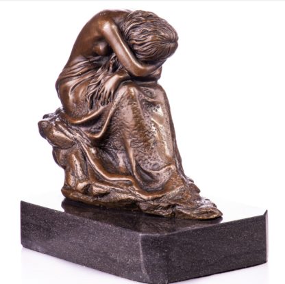 Bronze Figur - Weiblicher Akt 17cm2