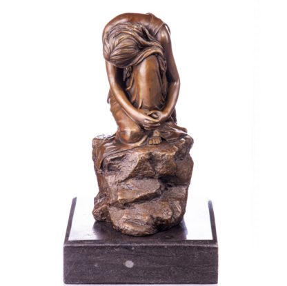 Bronze Figur - "Weiblicher Akt" 18cm – Bild 3