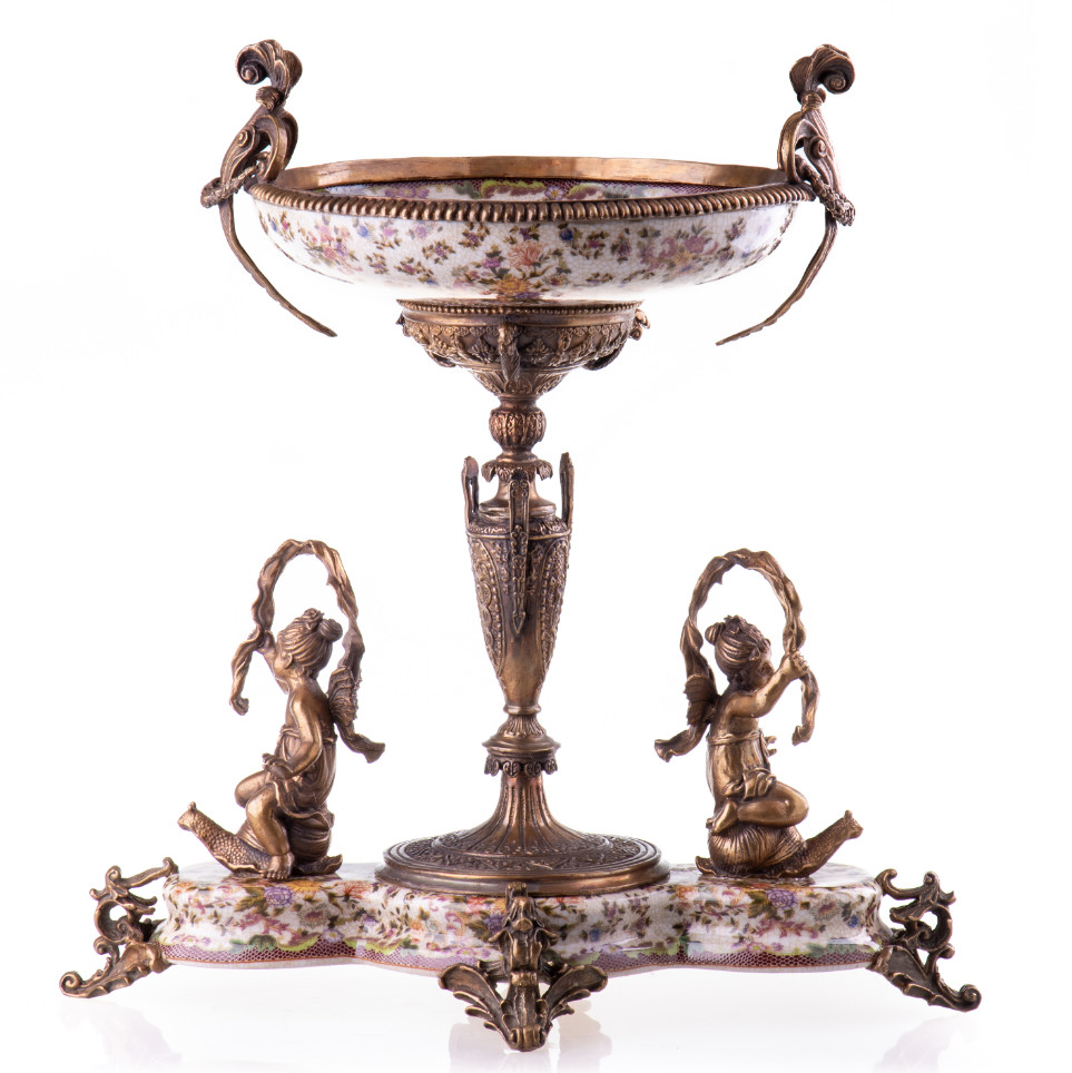 Prunkschale Jardinière Jugendstil (2) 40x38x22cm Prunkschale Jardinière Jugendstil (2) 40x38x22cm