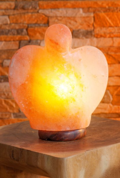 Salzlampe Stilisierter Engel ca. 19cm2
