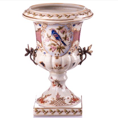 Vase mit Libellen 26x17x17cm
