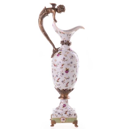 Jugendstil Karaffe Engel 42x19x10cm
