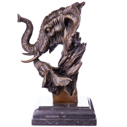 Bronze Figur Elefant Büste 30x20x20cm3 416x416 - Bronze Figur "Elefant Büste" 30x20x20cm