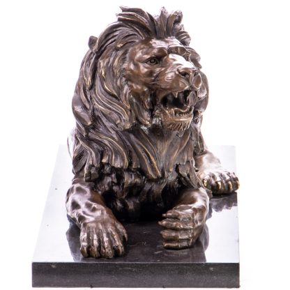 Bronze Figur Tier - Löwe liegend 39x68x32cm2