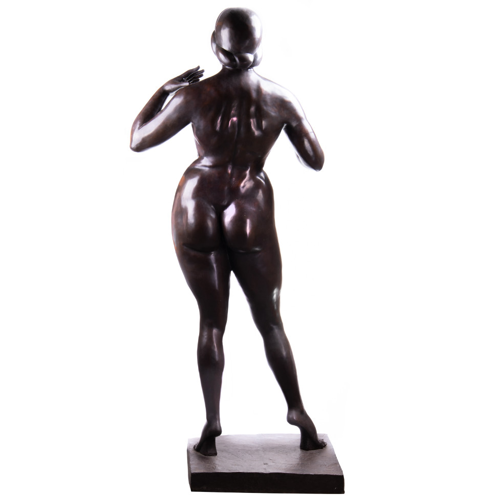 Bronze Figur Weiblicher Akt Woman (Elevation) 198x85x53cm2 Bronze Figur Weiblicher Akt Woman (Elevation) 198x85x53cm2