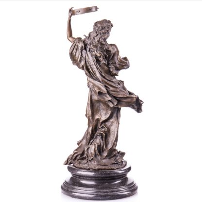 Bronze Figur Frau mit Tambourin 56x24x24cm3 416x416 - Bronze Figur "Frau mit Tambourin" 56x24x24cm
