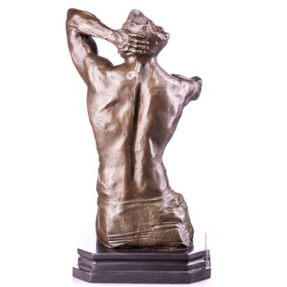 Bronze Figur Männlicher Akt 37x22x16cm2