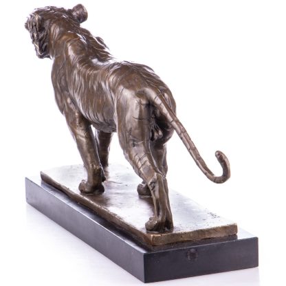 Bronze Figur "Tiger" 25x44x13cm – Bild 3