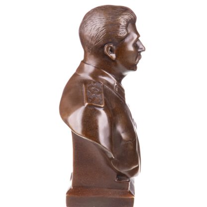 Bronze Figur Stalin Büste 19x15x8cm2