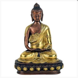 Buddha Amitabha Figur 2-farbig 20cm