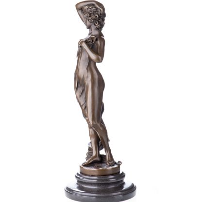 Erotische Bronzefigur stehend 35x12x12cm2