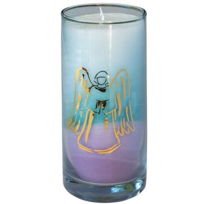 Kerze Sea Engel im Glas Stearin 14cm