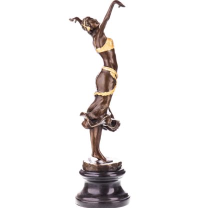 Art Deco Bronzefigur Tänzerin nach D.H.Chiparus 48x26x12cm3 416x416 - Art Deco Bronzefigur "Tänzerin" nach D.H.Chiparus 48x26x12cm