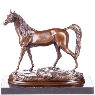 Bronze Figur Tier - Pferd 22x25x13cm