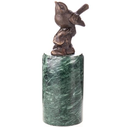 Bronzefigur Vogel (2) 21x10x7cm
